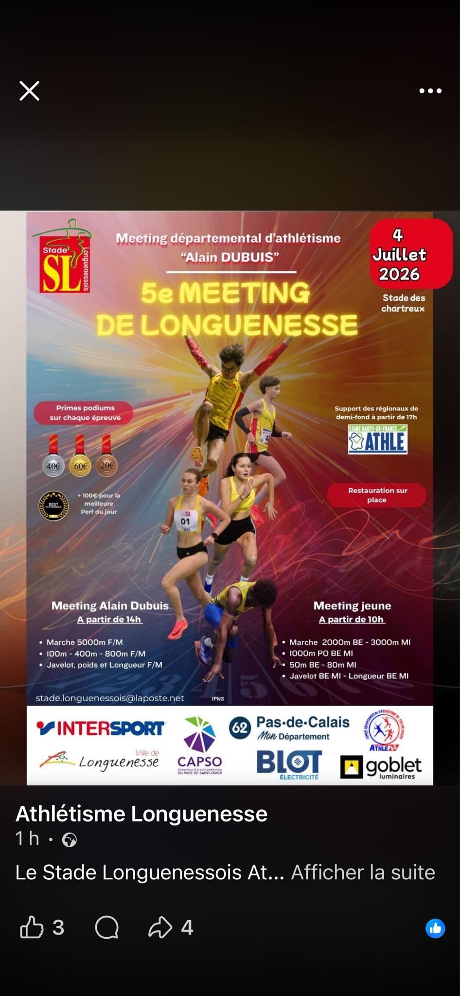 5ème meeting de Longuenesse